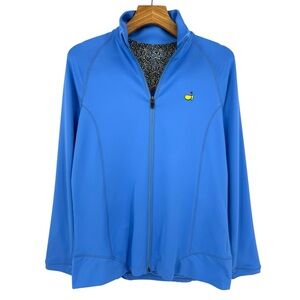 Masters Augusta National Full Zip Athletic Jacket by Magnolia Lane in Blue L